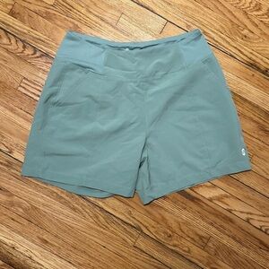 Free Country Women's Athletic Shorts in Sage